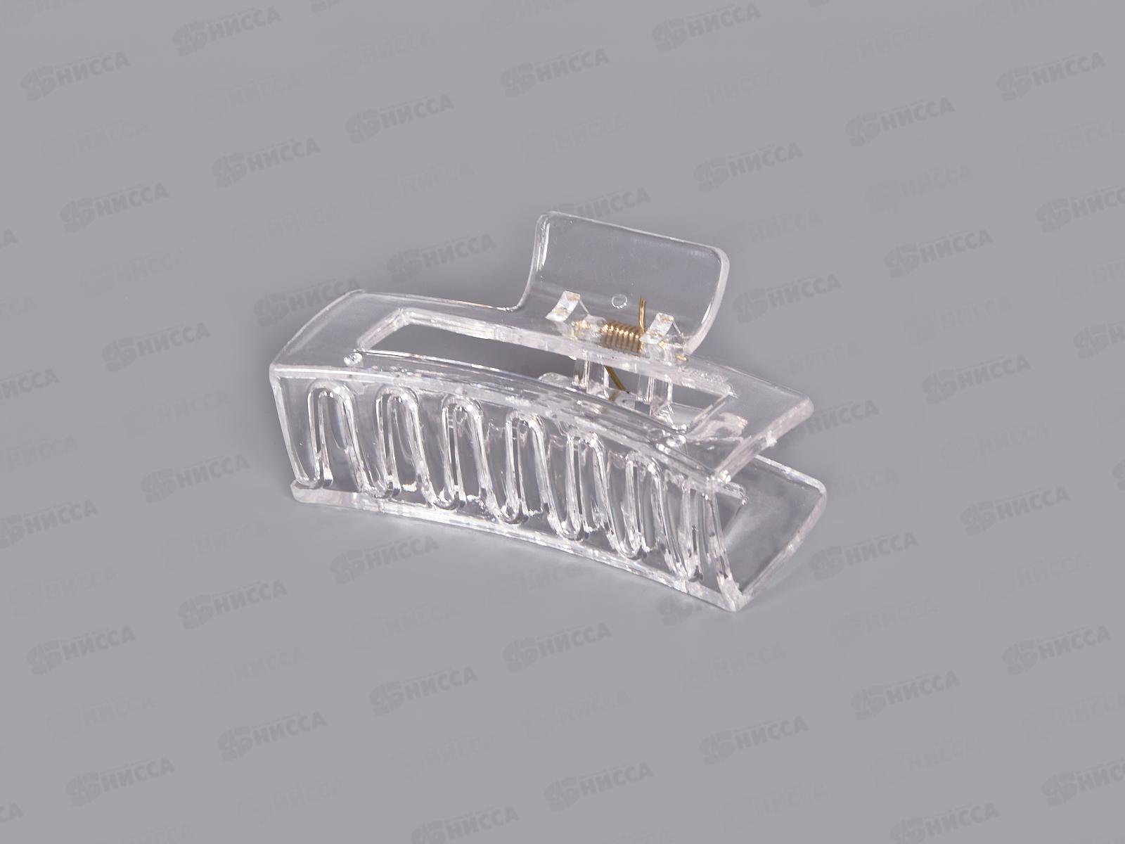 Краб пластик 9см &quotКвадрат&quot прозрачный №9044