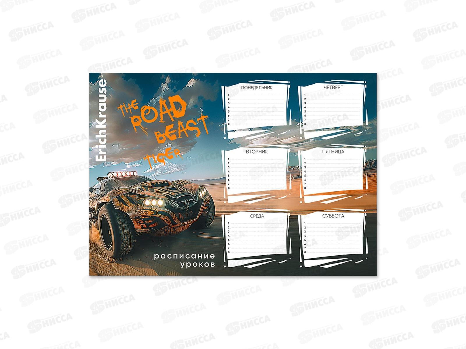 Расписание уроков А4 EK Road Beast 63481 *20