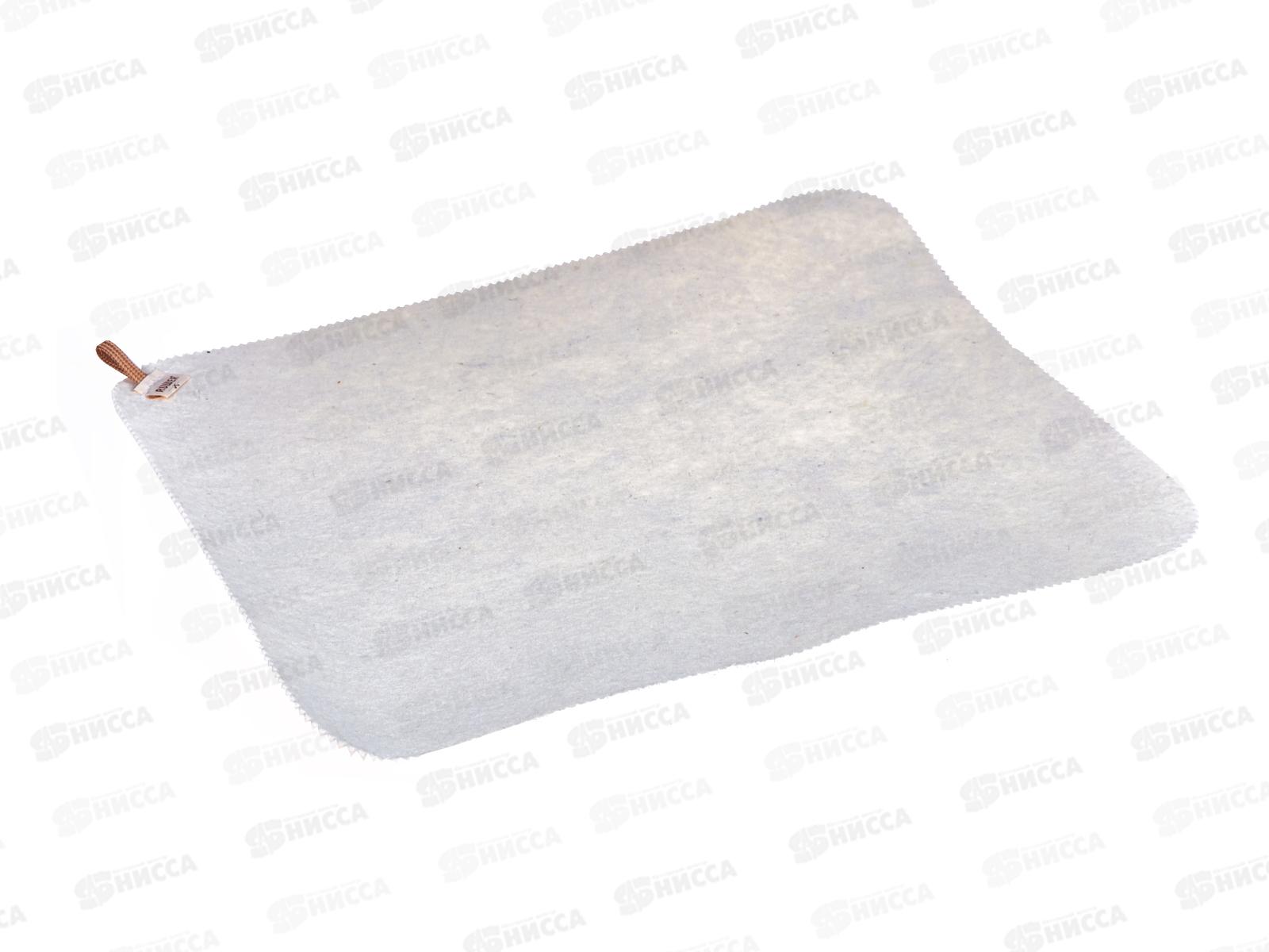 Коврик д/бани "Универсальный", войлок (белый), 20481