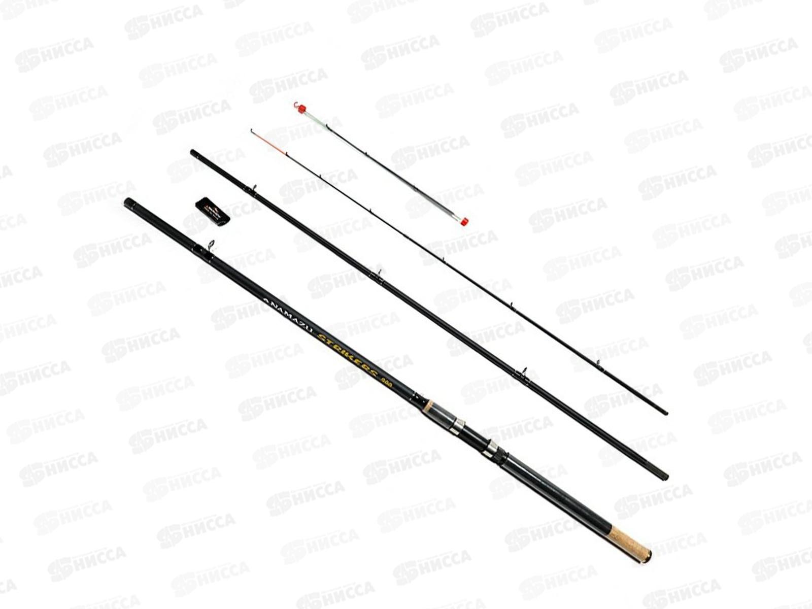 Удилище фидерное штекерное композитное Namazu STRIKERS, 3,9м, тест 150гр,39150