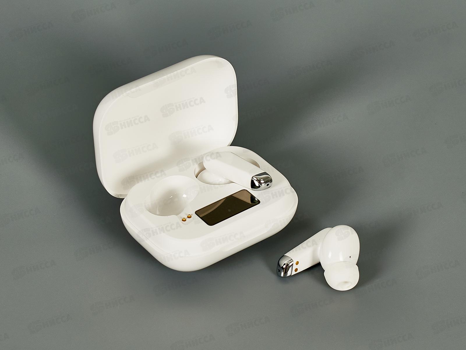 Наушники беспроводные BT Smart вакуумные More choice BW45S TWS бел *10