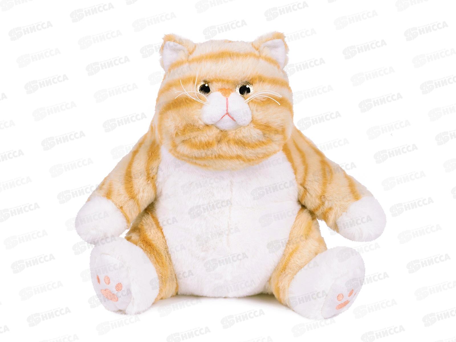 Кот Пухляш рыжий, 25см, MT-НН052412-25 Maxitoys