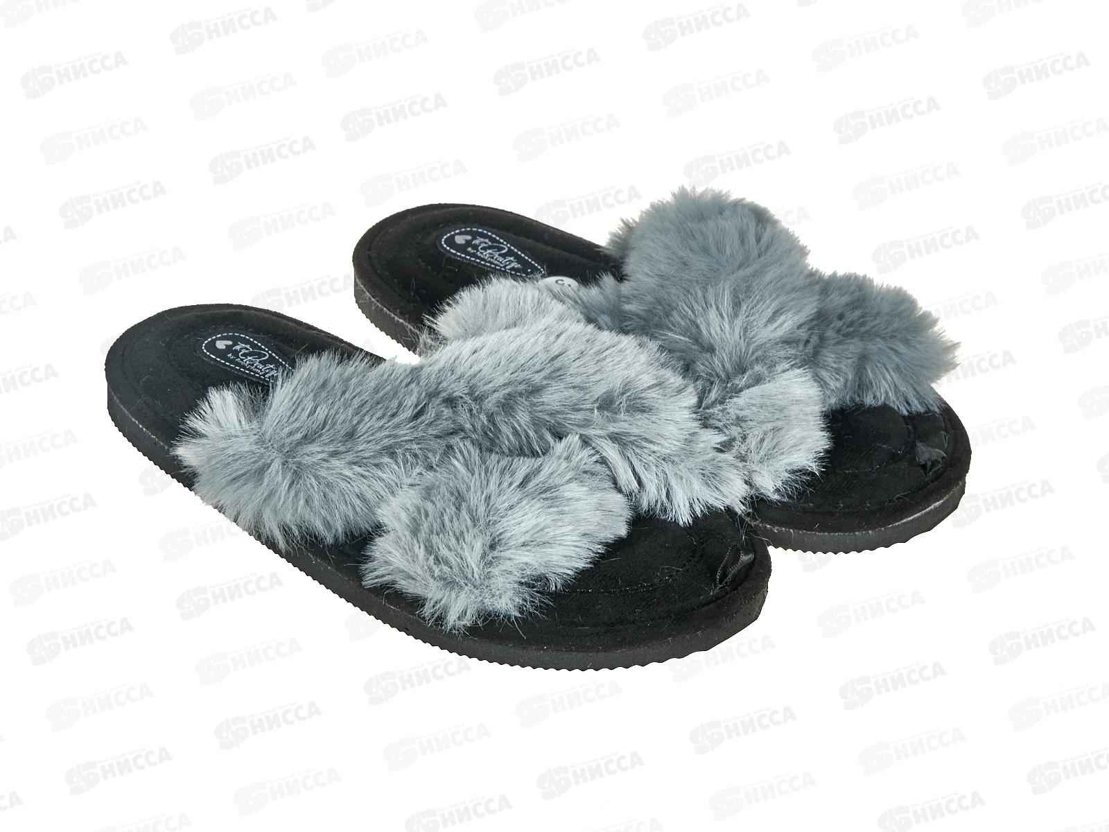 Тапочки жен домашние 4579  W-CH-O р36 *12