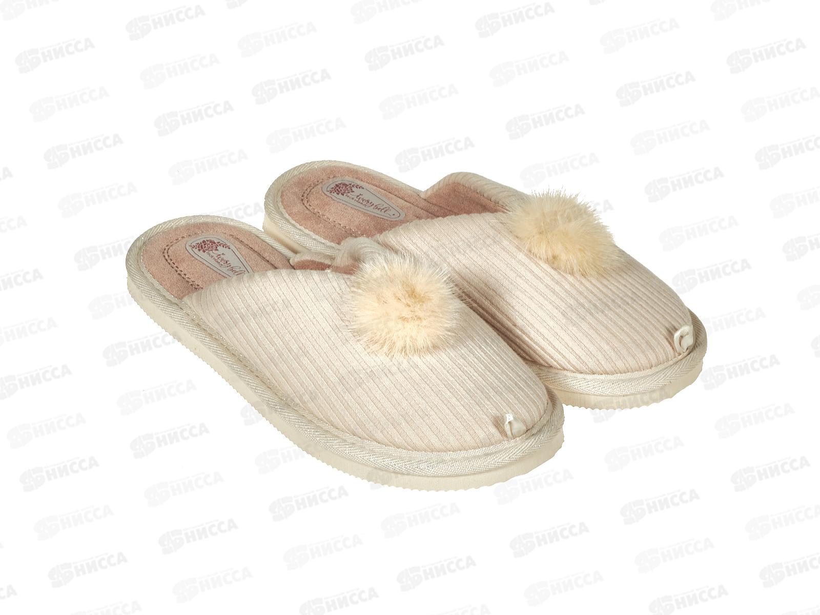 Тапочки жен домашние 4582  W-CH-C р36 *12