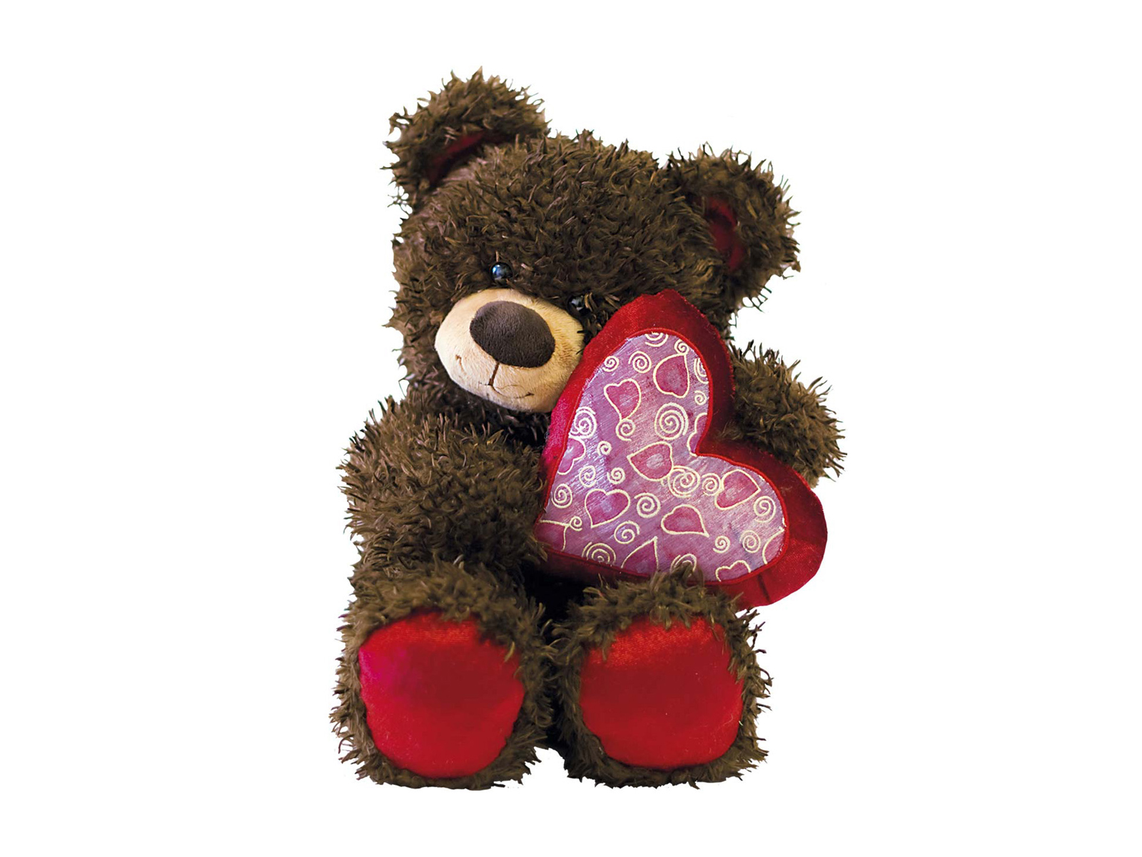 Мягкая игрушка &quotМедвежонок Чиба с сердцем&quot МЧС01