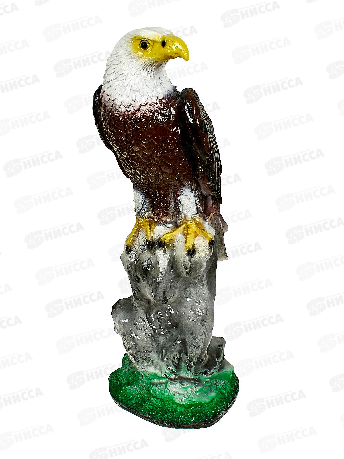 Фигура садовая из гипса "Орел на камне" (570*200мм) арт.161