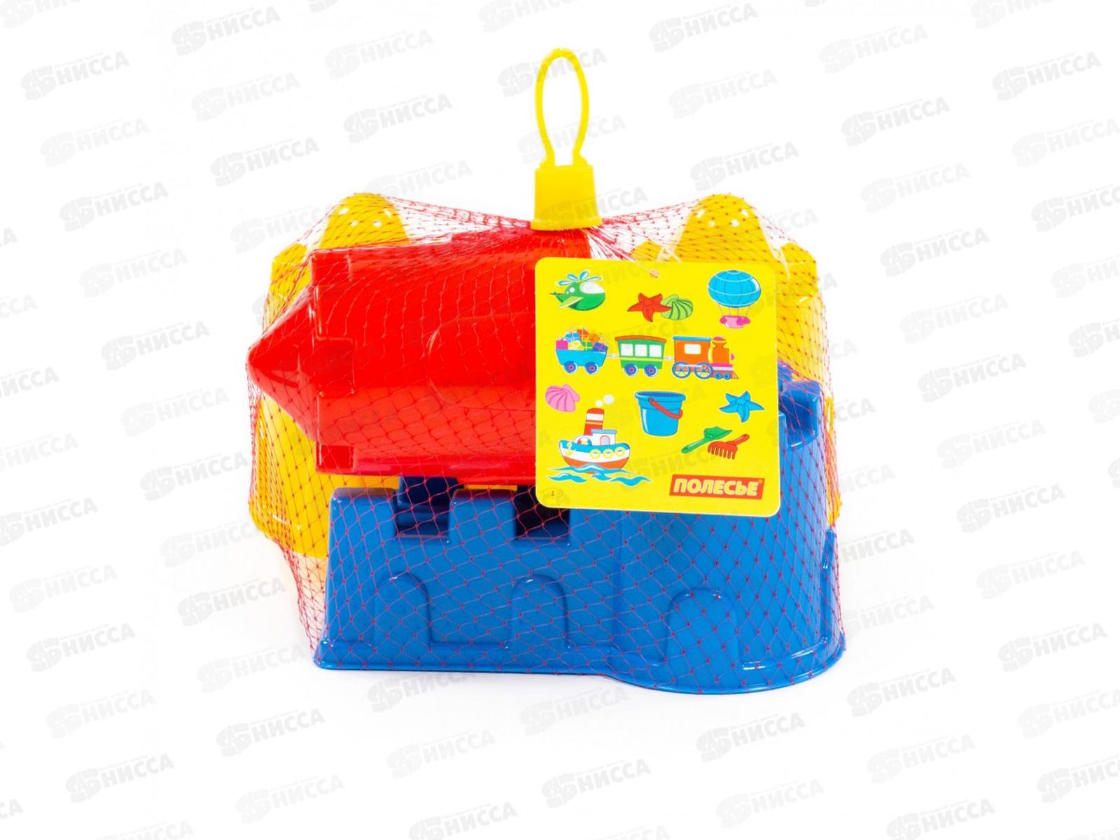 Набор формочек 3шт (замок мост+замок башня+замок стена с двумя башнями), 37251 *12