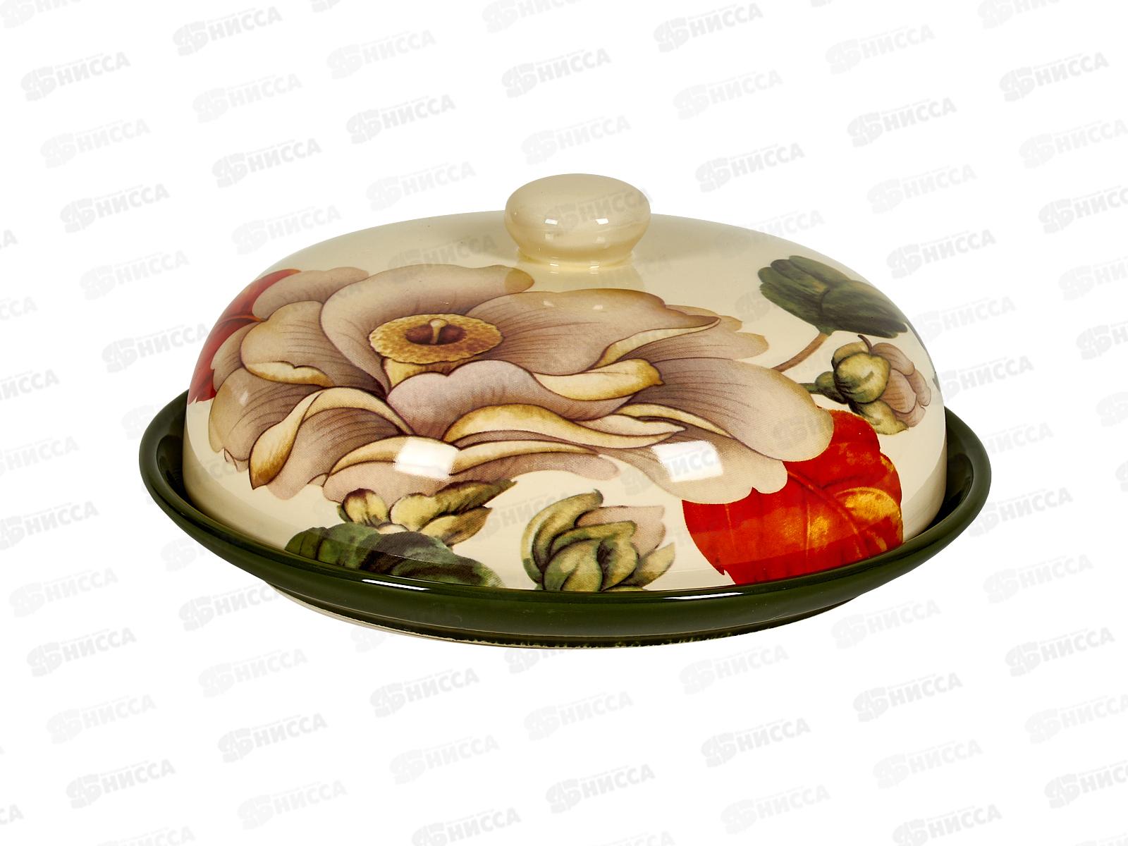 Блюдо для блинов с крышкой HC604R-H08 Камилла п/уп 870126