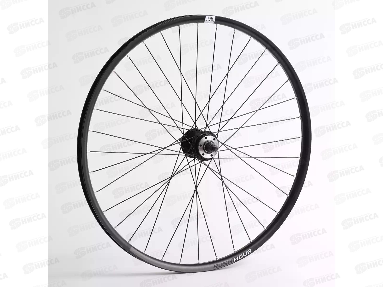 Колесо велосипедное 27,5" заднее в сборе, под трещотку, disc, 335838