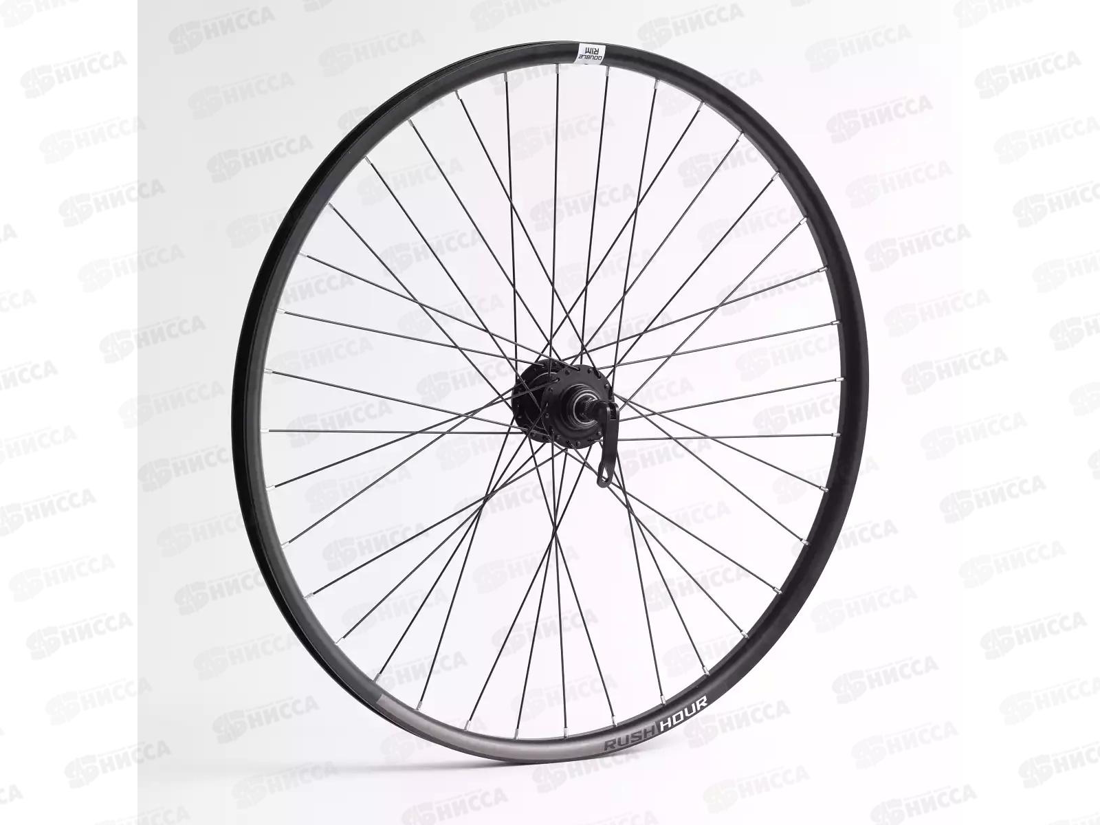 Колесо велосипедное 27,5&quot переднее в сборе, disc, эксцентрик, 335839