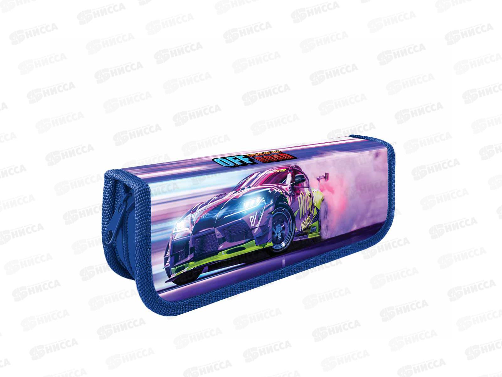 Пенал ПЧЕЛКА 1 отд. Неоновый дрифт 190*65 ПО-01  *60