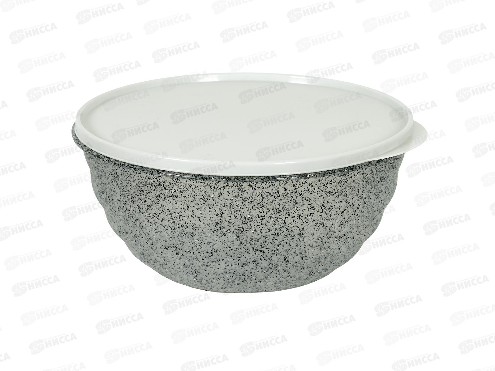 Миска 2,1л Latina с/кр Гранит св-серый 222136621/02 *18