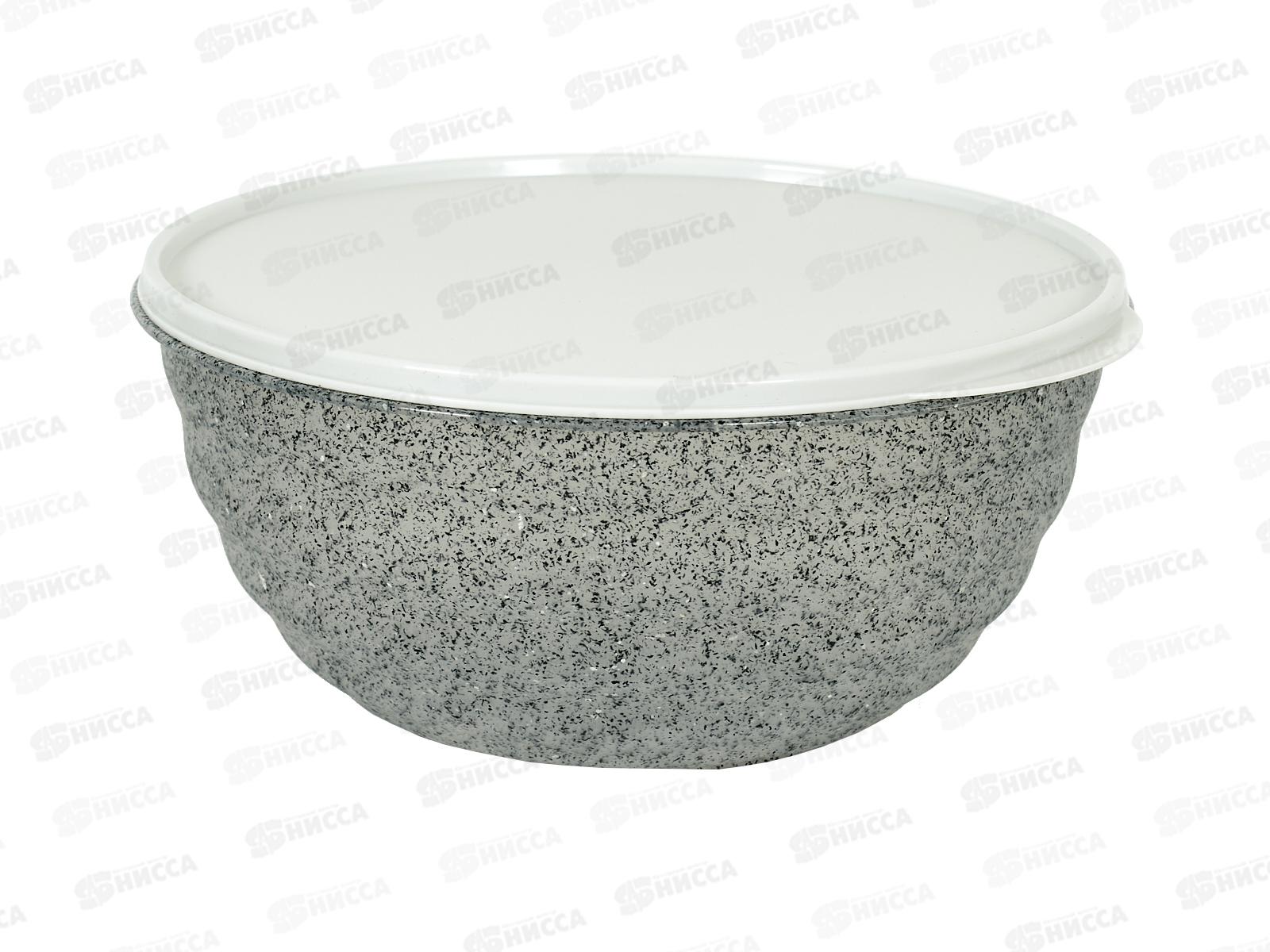 Миска 3,2л Latina с/кр Гранит св-серый 222136721/02 *15