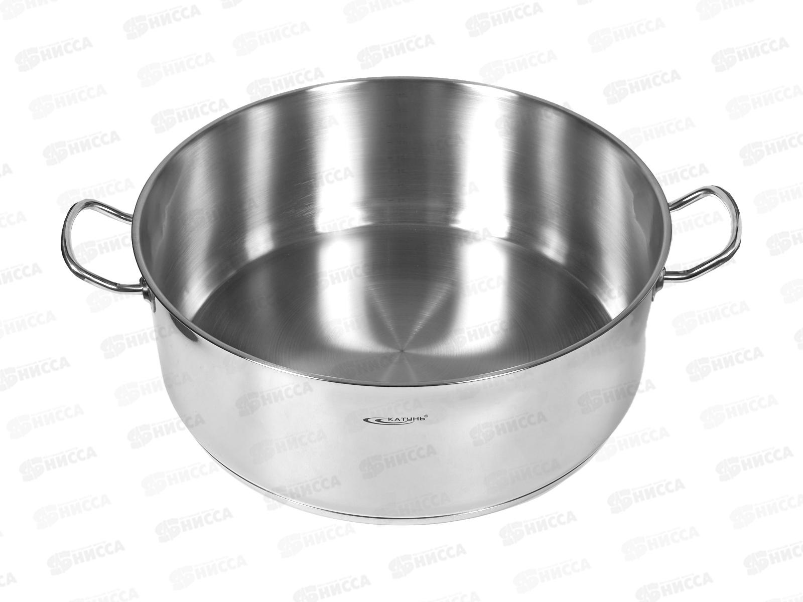 Кастрюля 18,0л (ОБЩЕПИТ) d-40 h-15 KT-ОБ-18Н *1 низкая