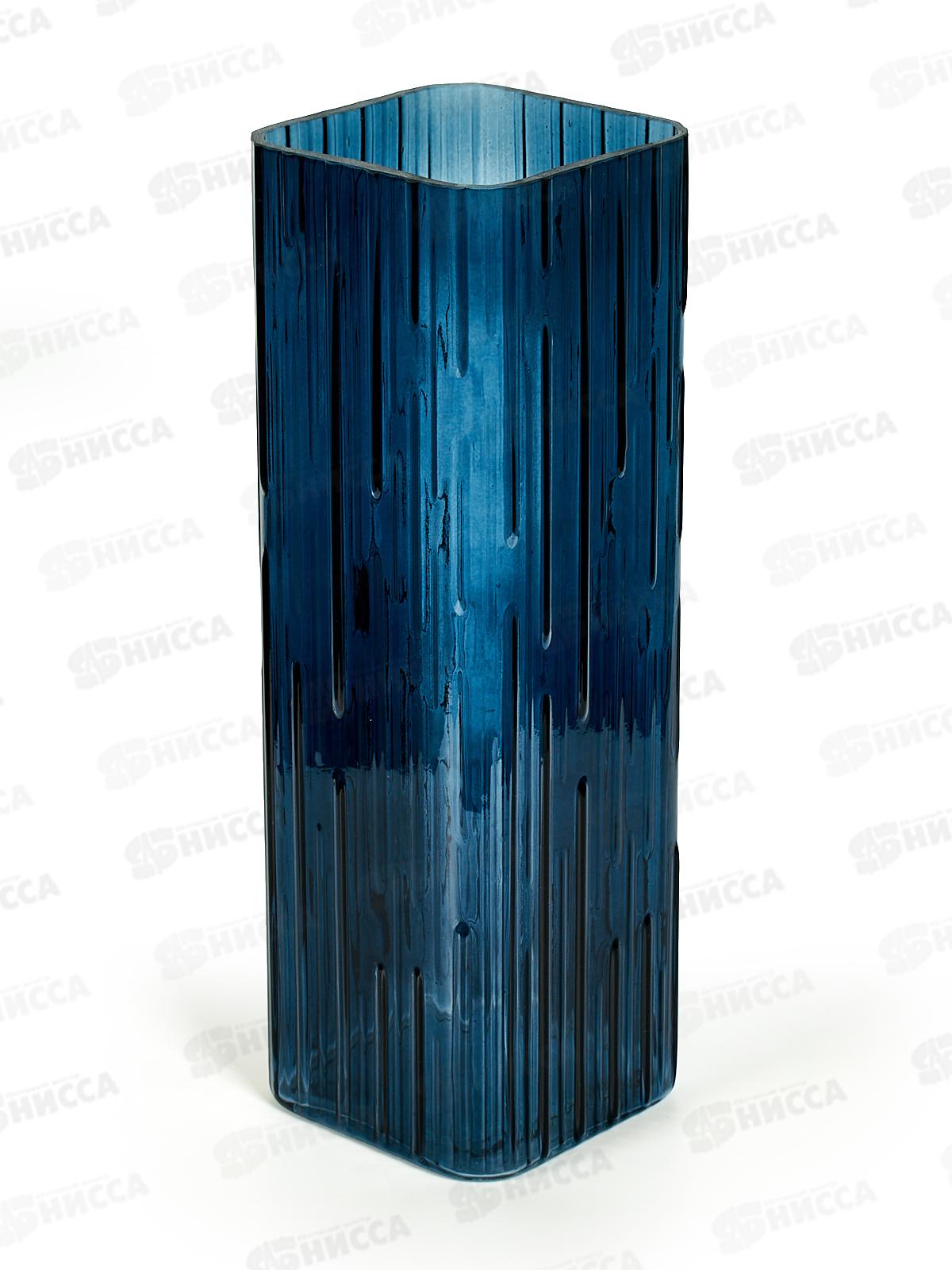 Ваза Квадро 1904-Н5 Ночное небо 105мм*105мм h-300мм большая