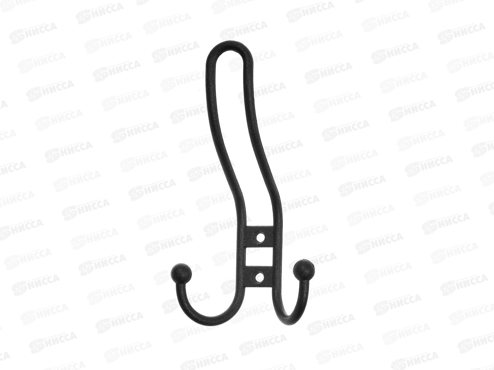 Крючок-вешалка №12 черный *30