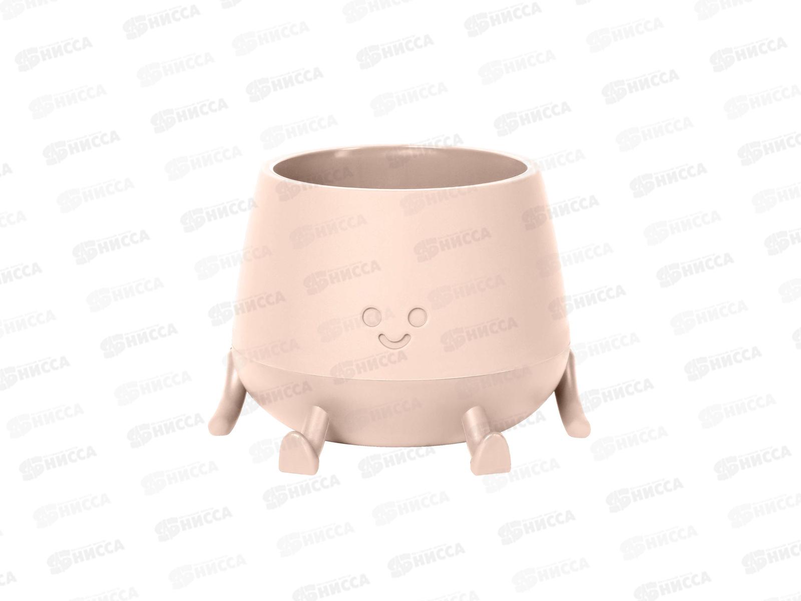 Кашпо &quotМистер Грин&quot 0,6л Пудровый КШ-1844 *18