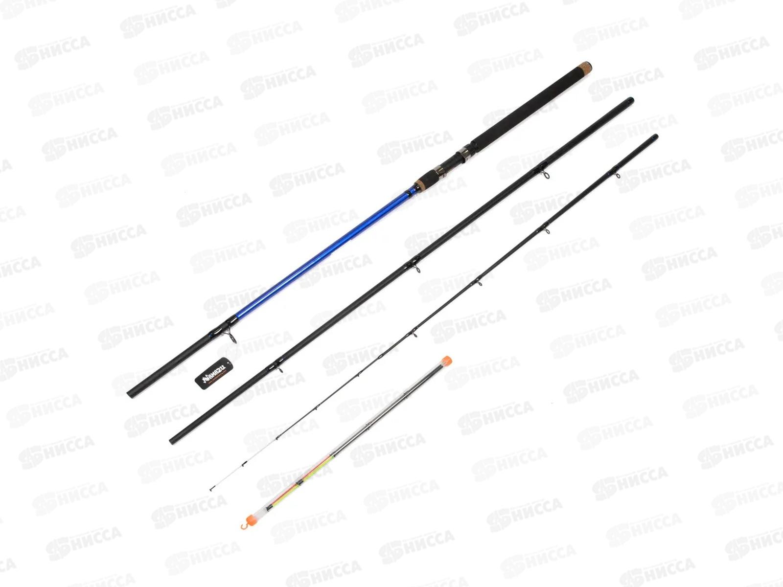 Удилище фидерное штекерное карбоновое Namazu Tatsujin, 3,9м, тест 180гр, 39180