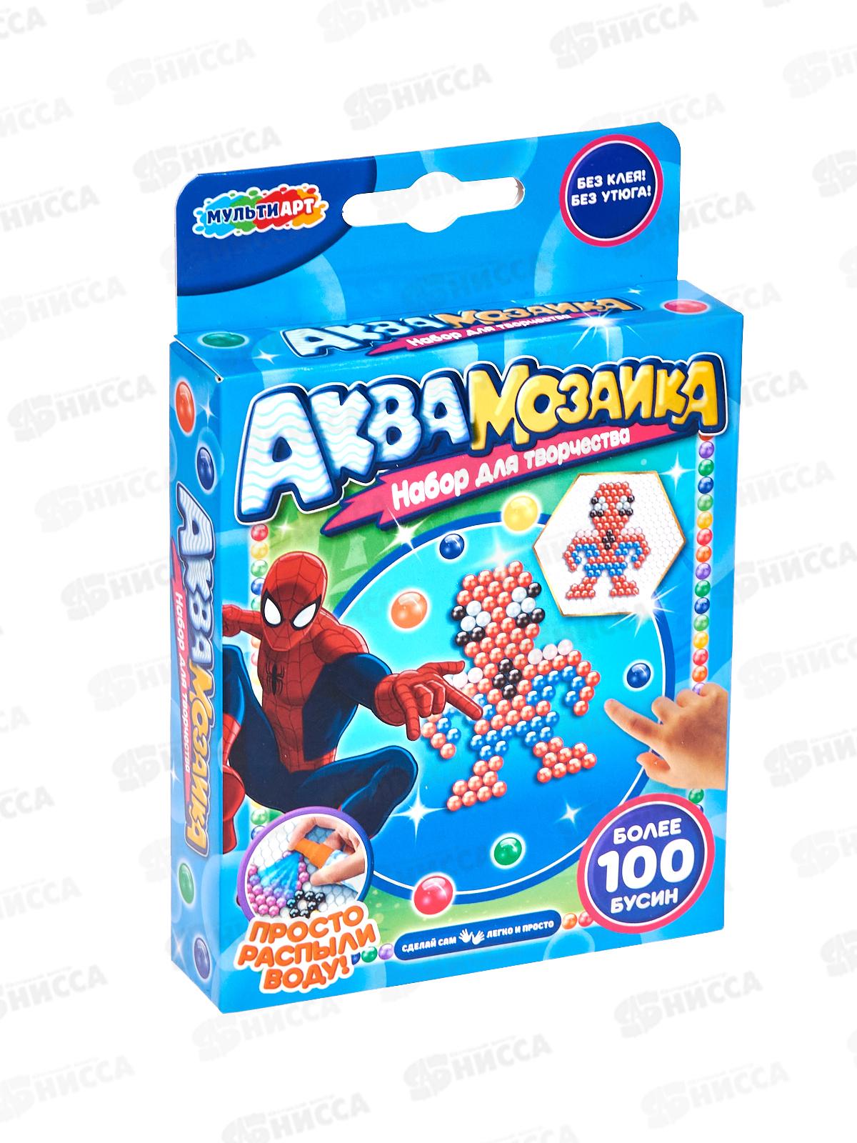 Аквамозаика 100 бусин, Спайдер, AQUA-122283