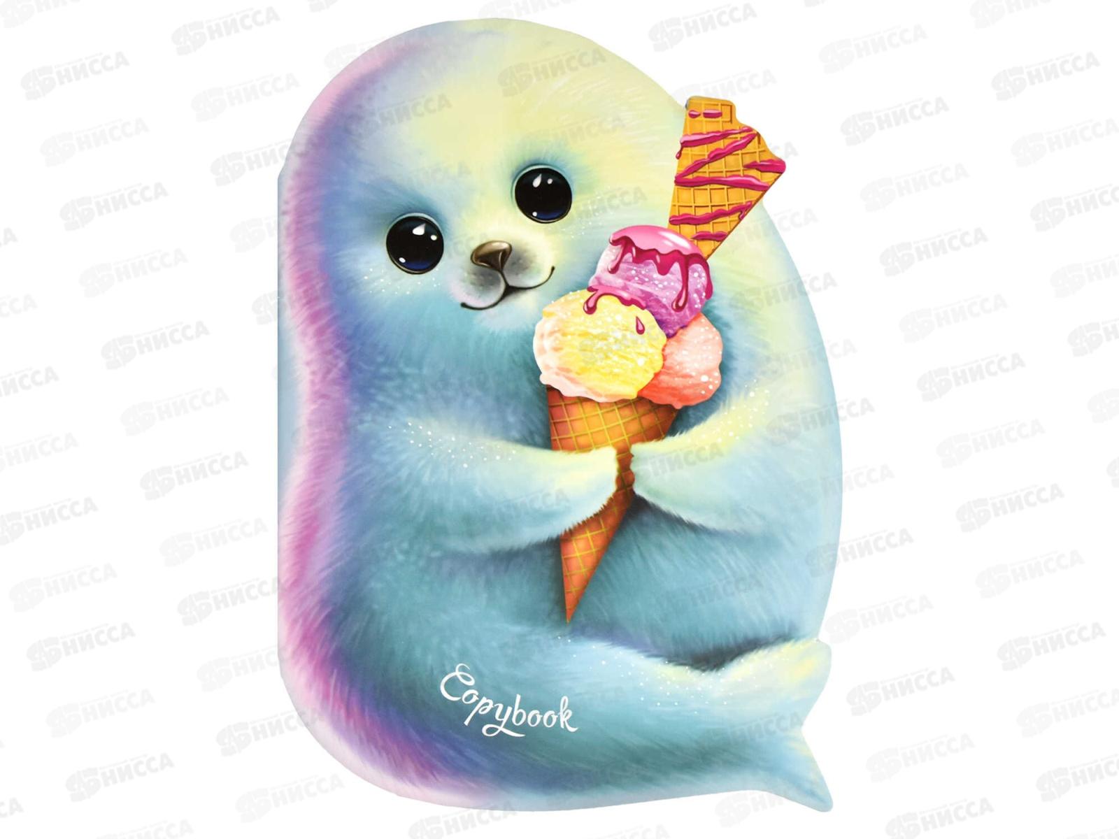 Тетрадь 40л кл. ФЕН Тюлень и сладкий рожок , 64825 *25