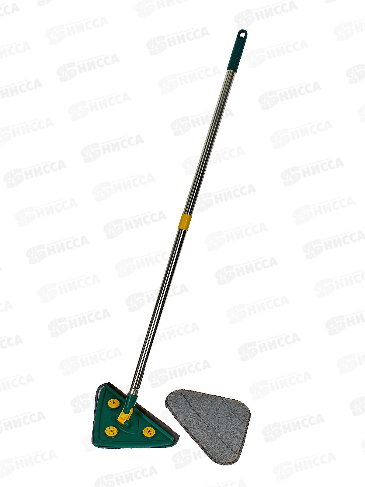 Окномойка 95см губка 25*17см 2 насадки 921-112