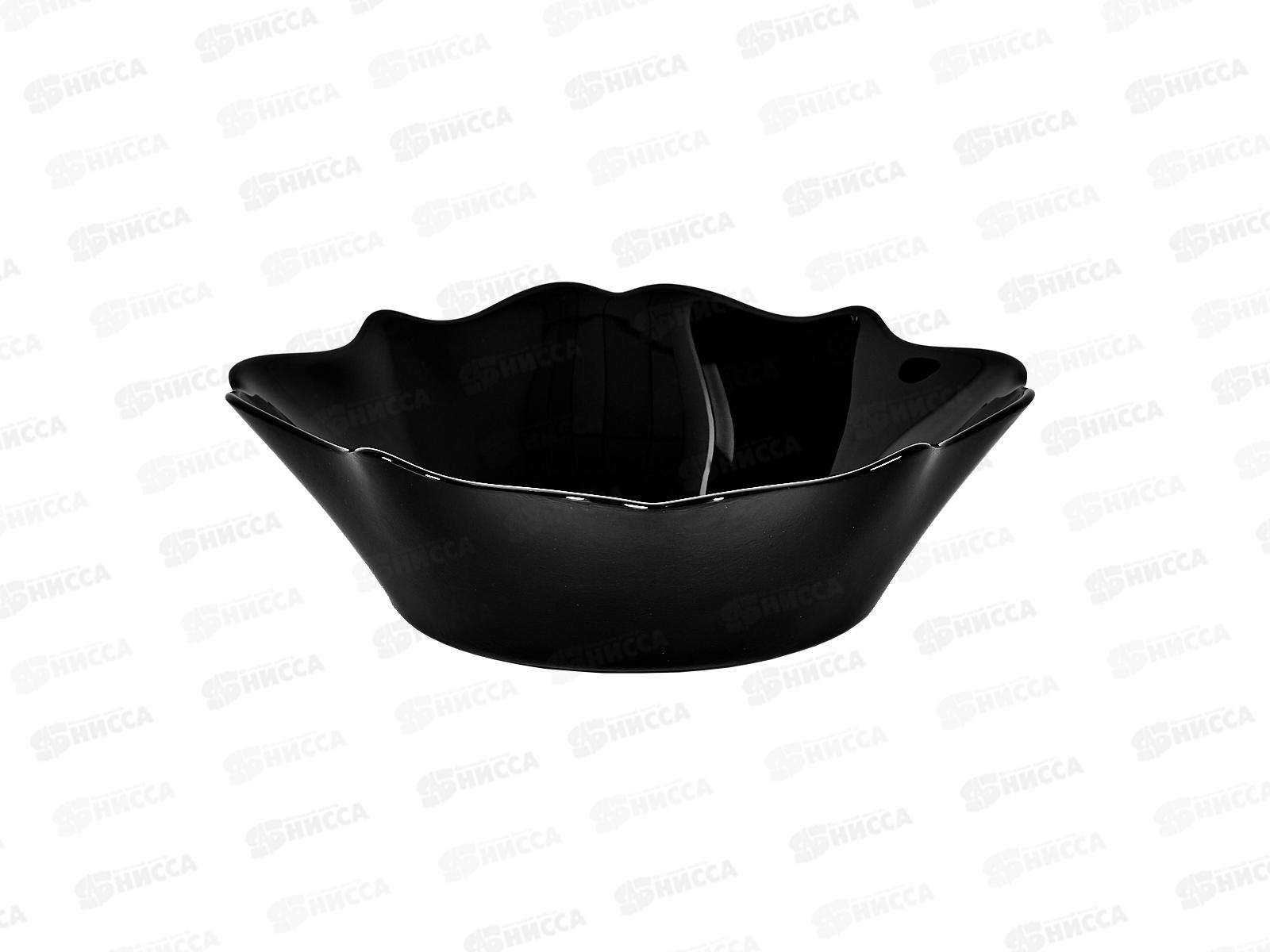 Салатник квадратный 16*16см Черный 100ч-скв7 *6