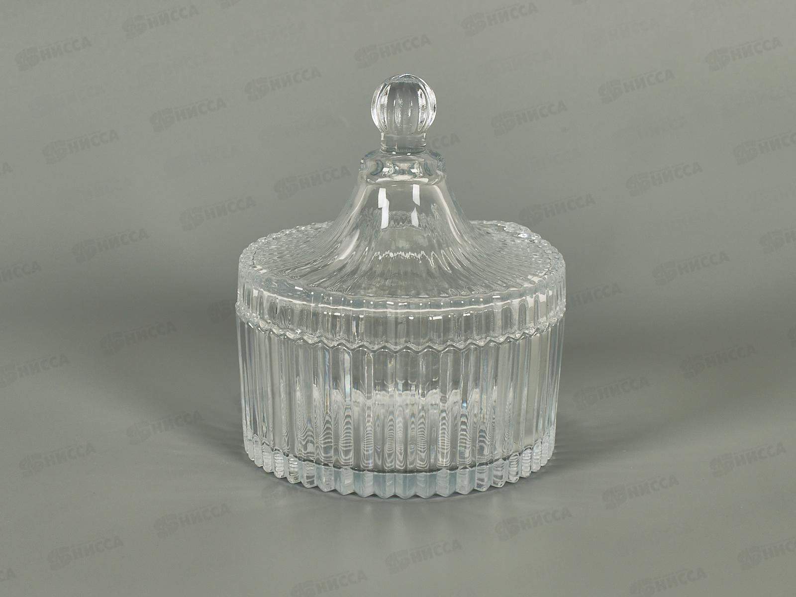 Сахарница стекло 250мл в подарочной упаковке сах1-х *1/48