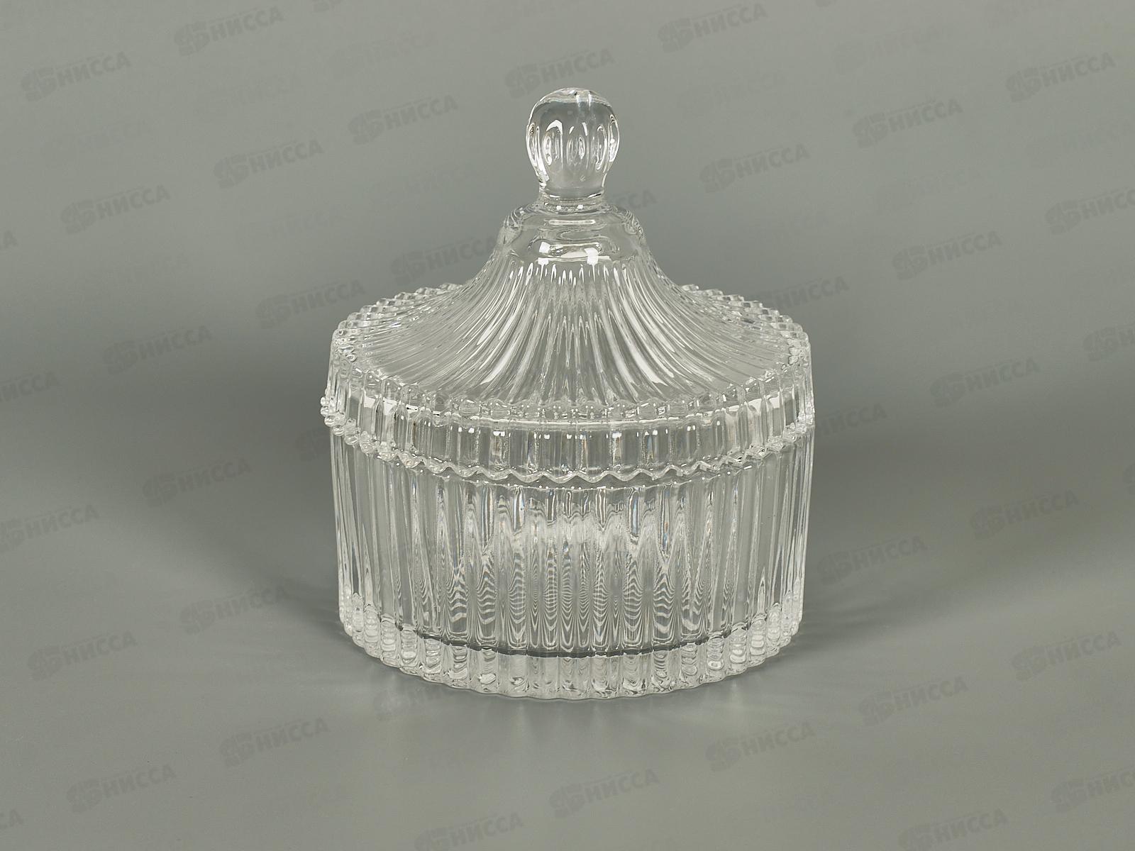 Сахарница стекло 250мл в упаковке 425-620  *1/48