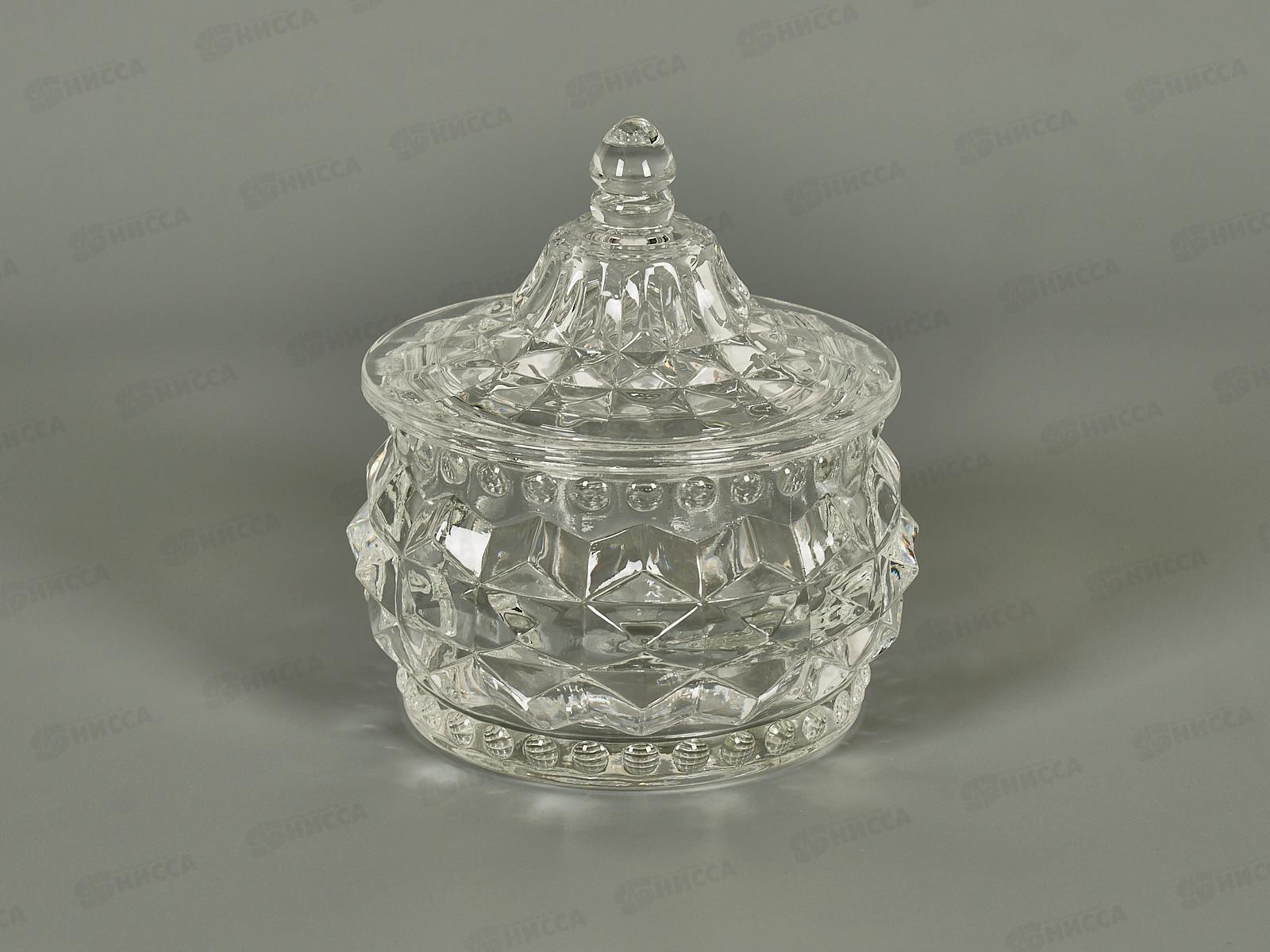 Сахарница стекло 200мл в упаковке 425-32  *1/36