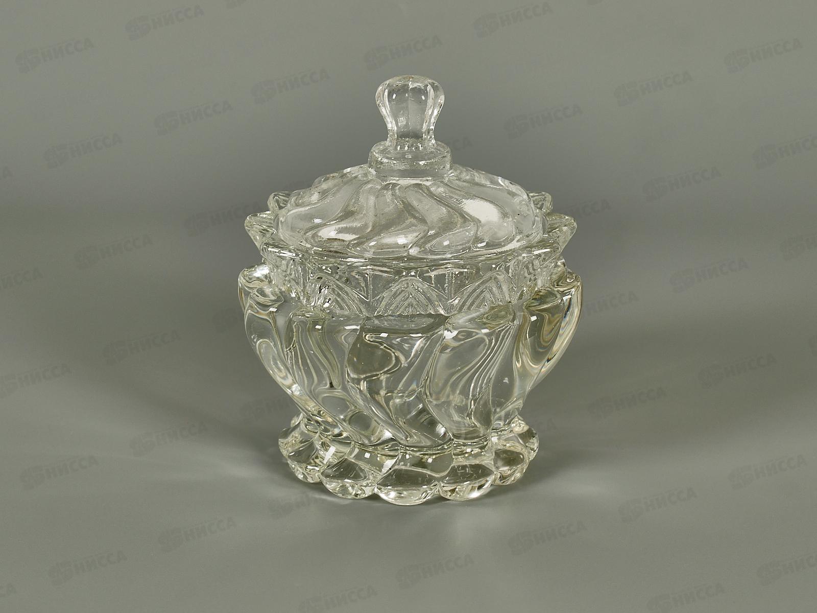 Сахарница стекло 200мл в упаковке 425-440  *1/48