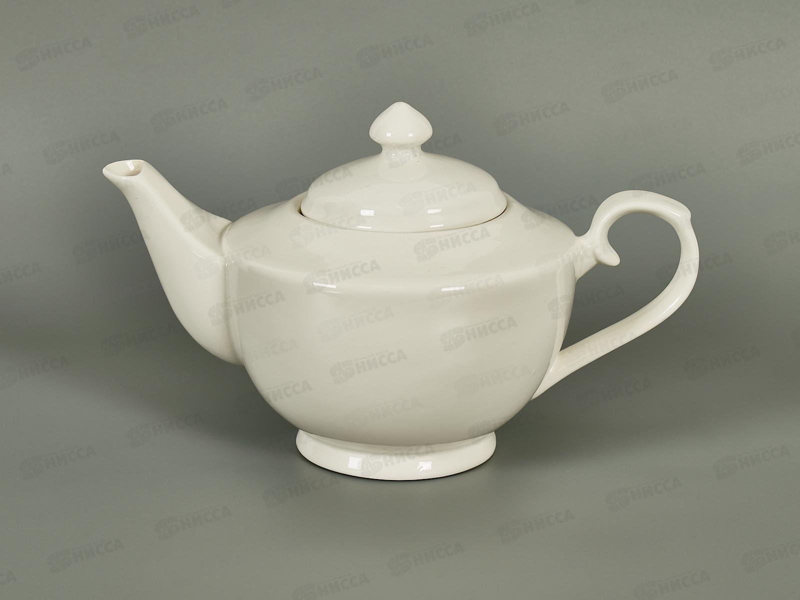 Чайник заварочный 1400мл фарфор Белье тс0718-67 *1/24