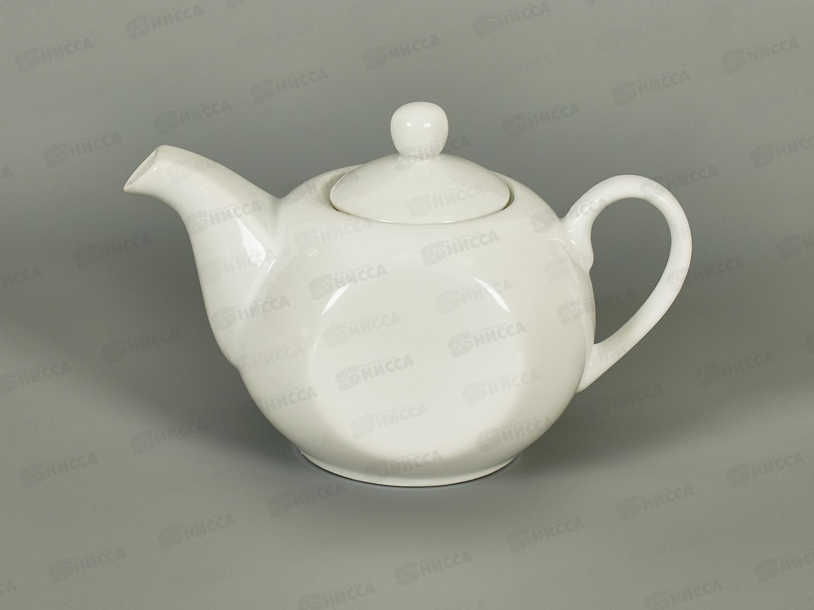Чайник заварочный 500мл фарфор Белье тс0718-329 *1/48