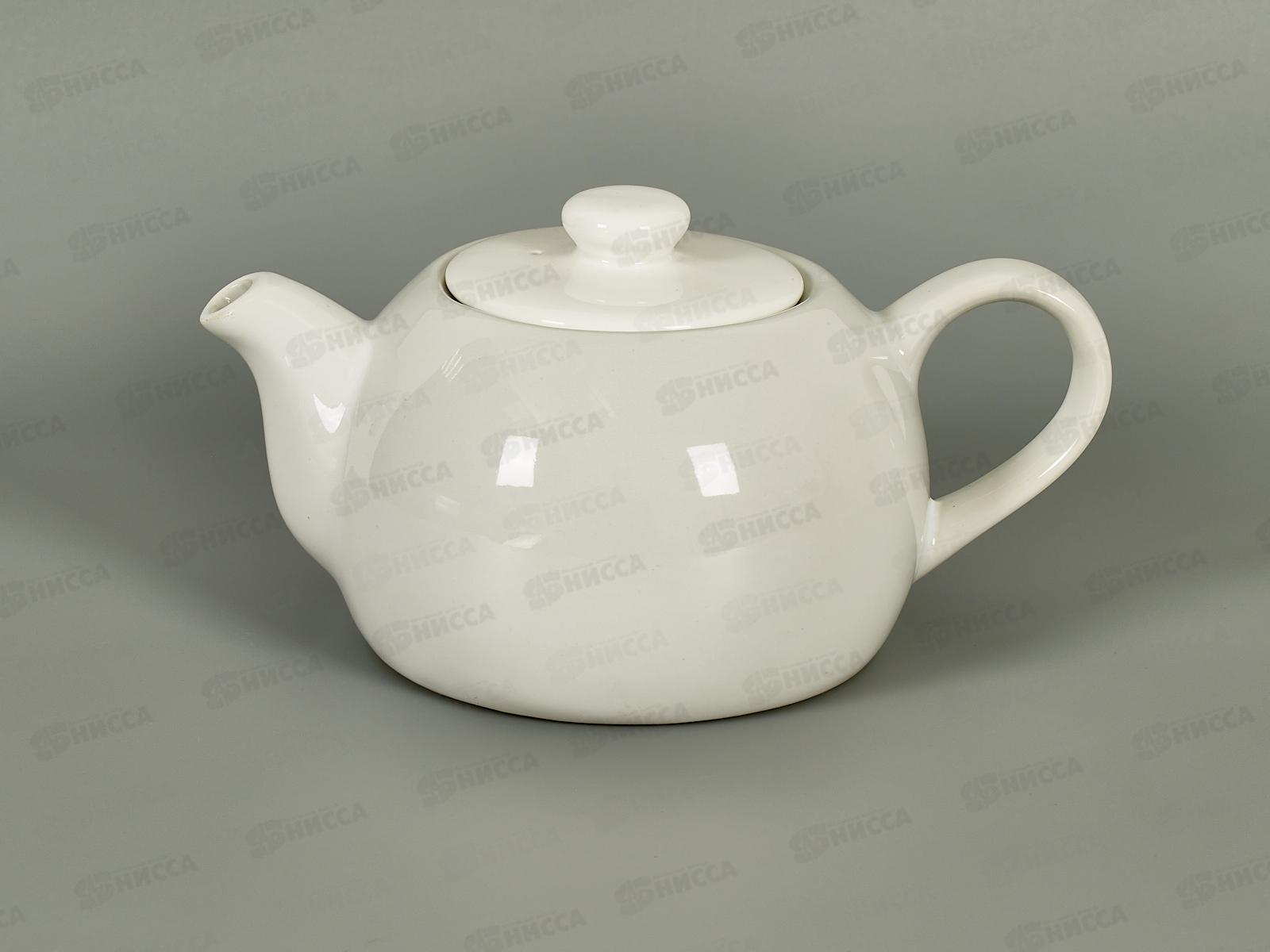 Чайник заварочный 1100мл фарфор Белье м3352 *1/36