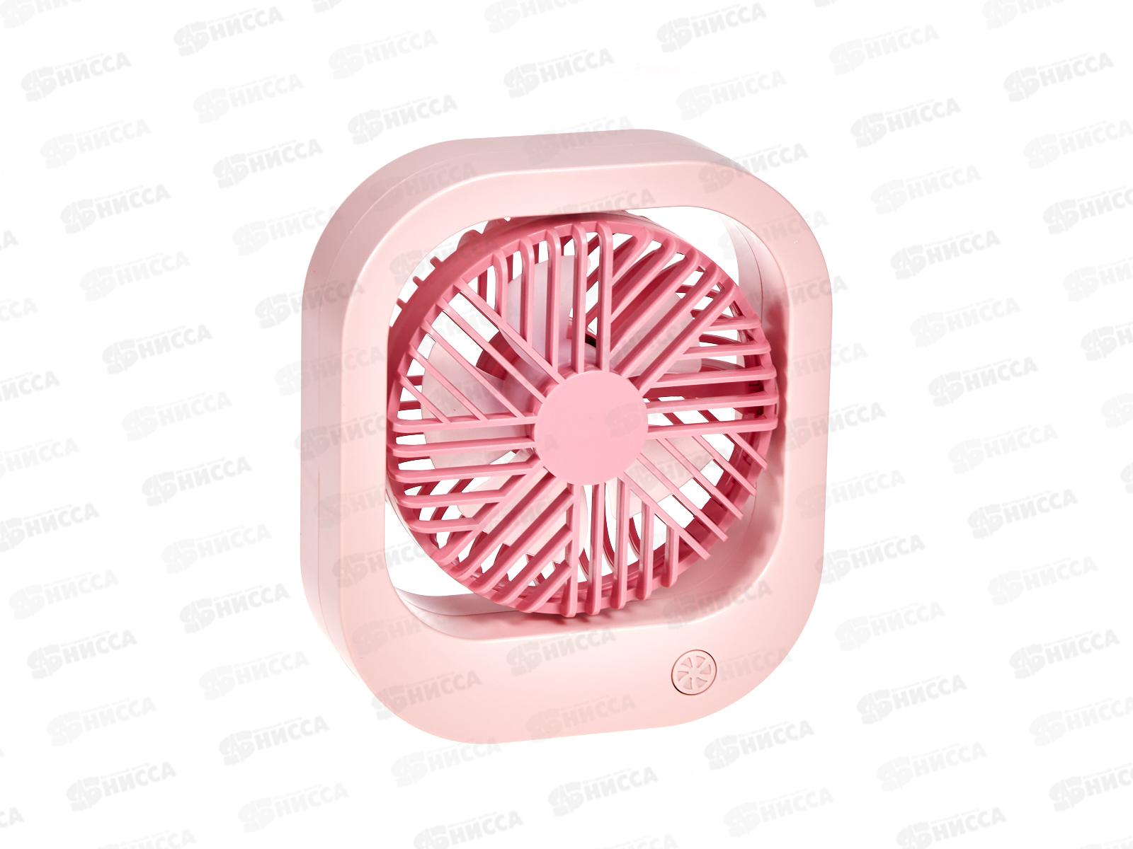 Вентилятор электронный ,аккумулятор 12*14см (заряжается от USB) (065678)  Ж