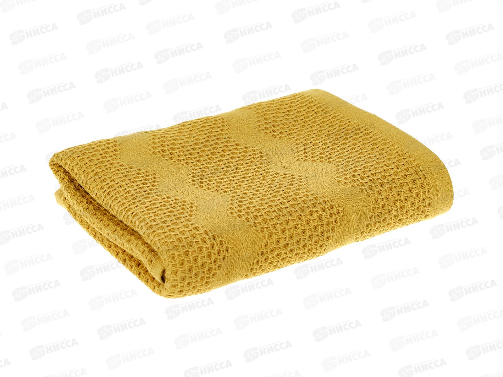 Полотенце вафельное 50*90 G-057 желтый
