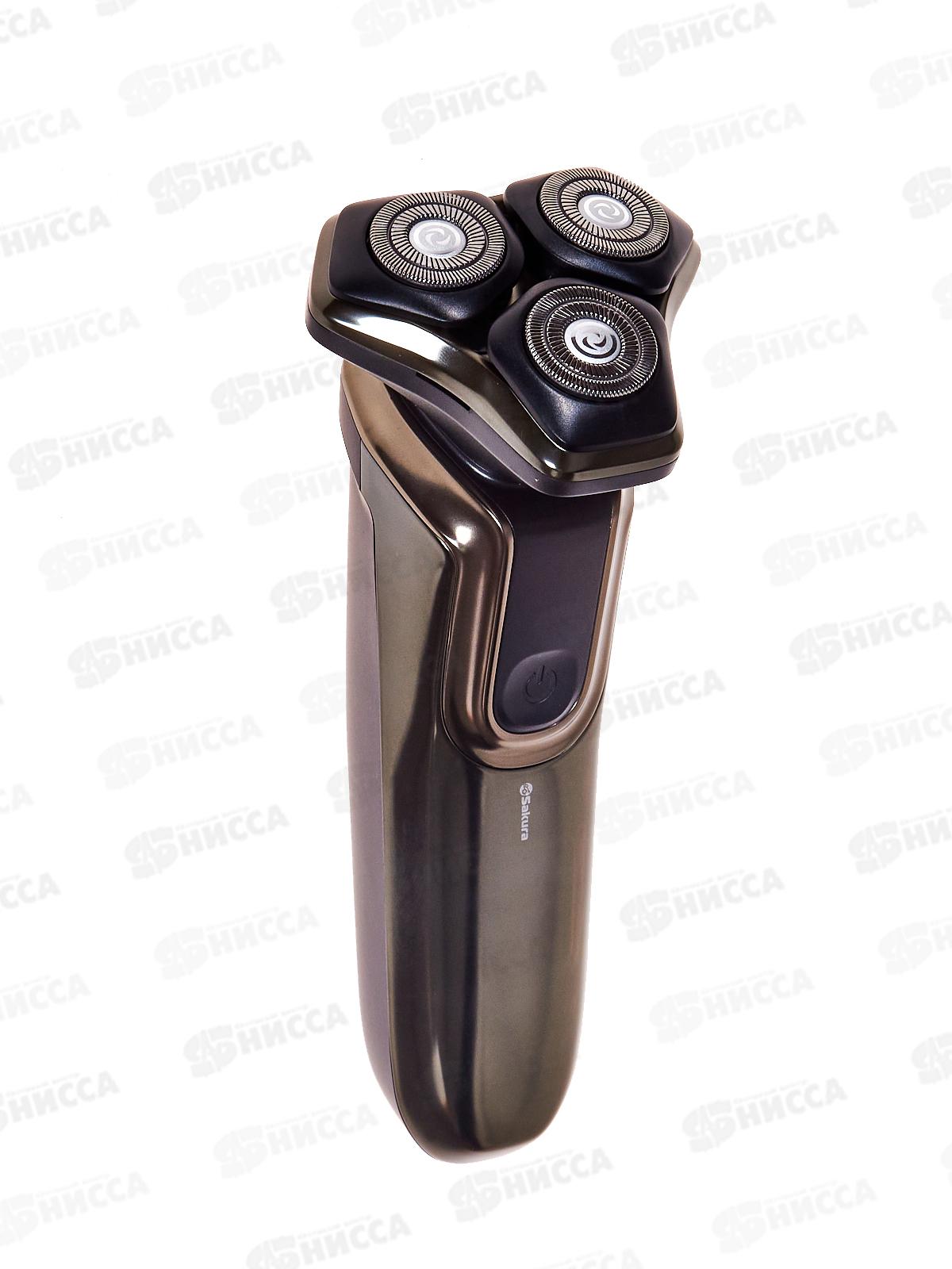 Бритва электро SA-5433BK влаж бритье