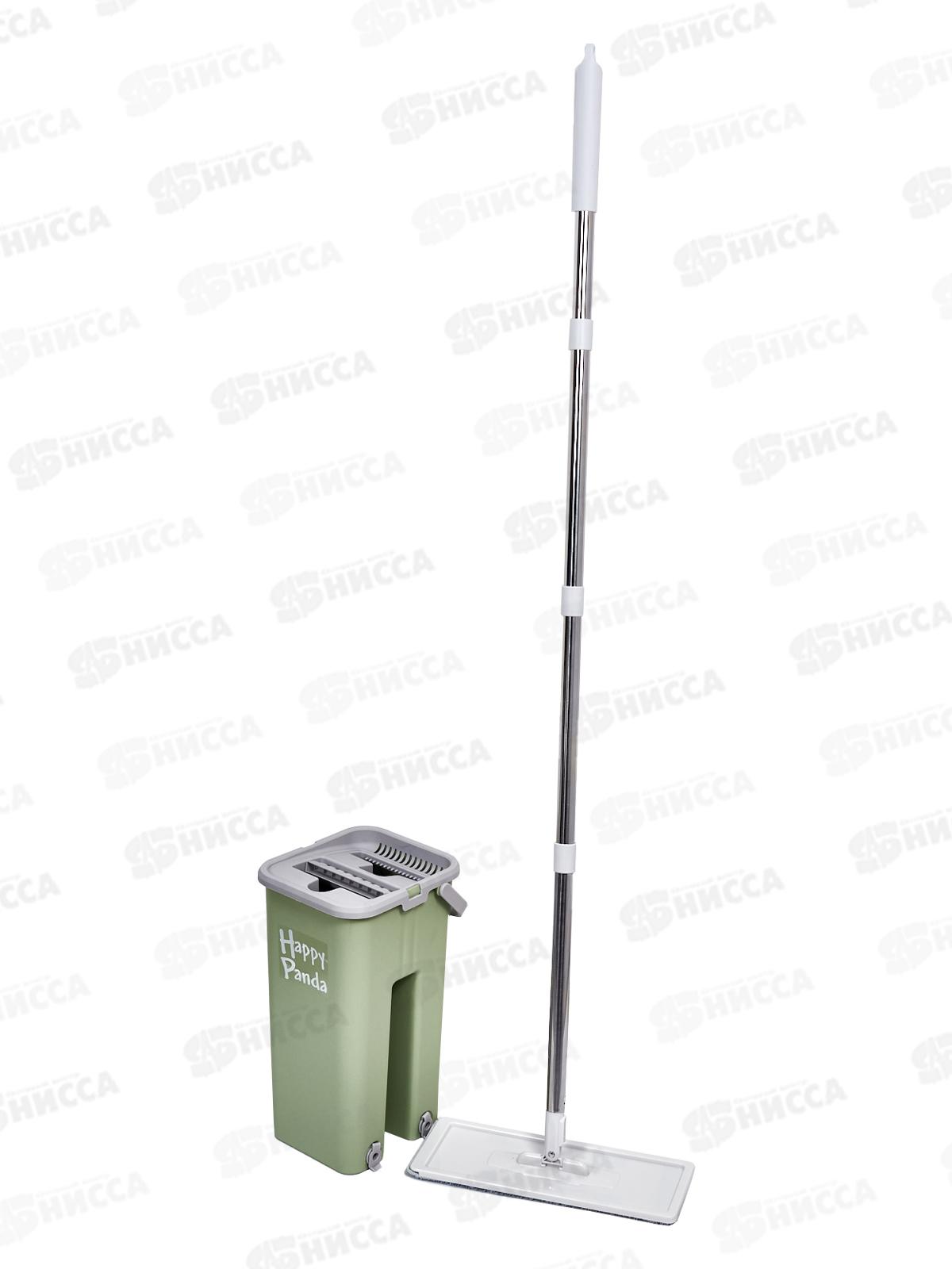 Набор для влажной уборки HP-MB08GR с ведром, механиз отжатия насадки