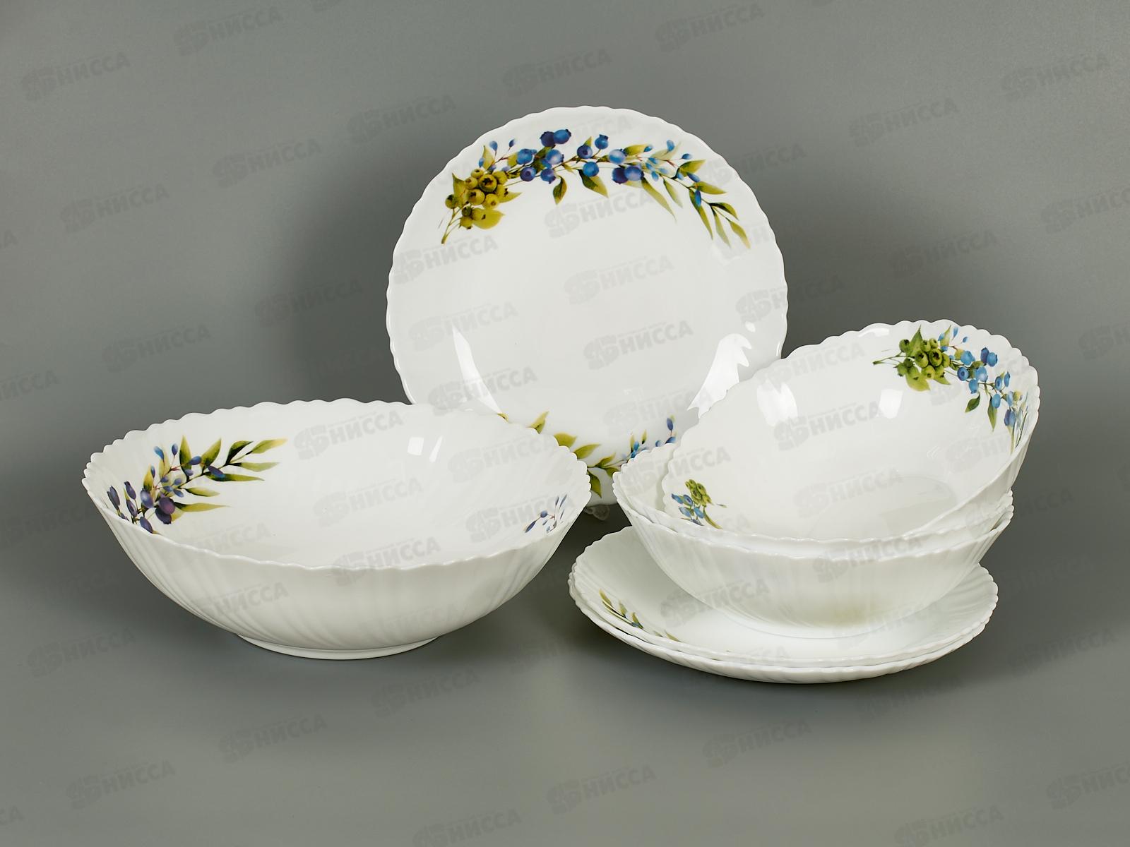 Набор столовый JEWEL Агата 7пред. (стеклокерамика) ПС00137-58