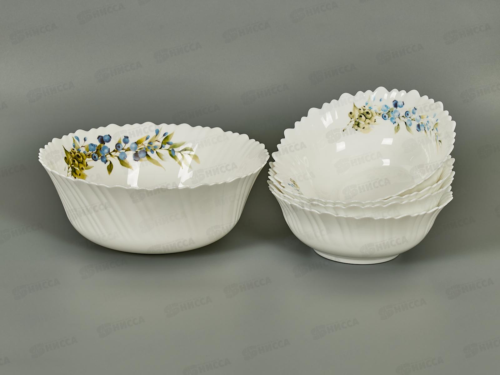 Набор салатников JEWEL Агата 5шт (стеклокерамика) ПС0096-58