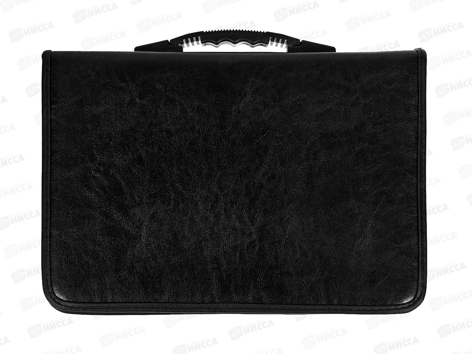 Папка деловая OfficeSpace &quotDublin" кожзам, на молн., ПА КЗ_671