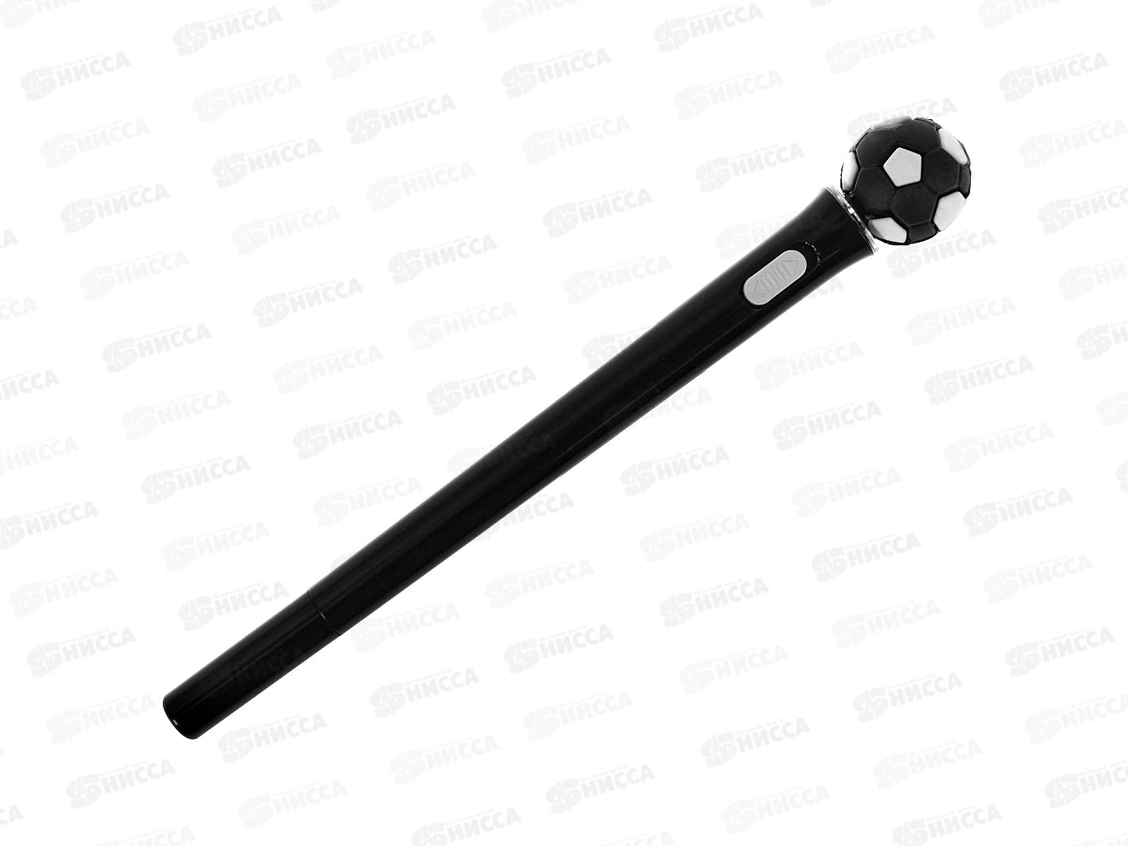 Ручка шар. Alingar "Футбол" с подсветкой 0.7мм син., AL10888 *36