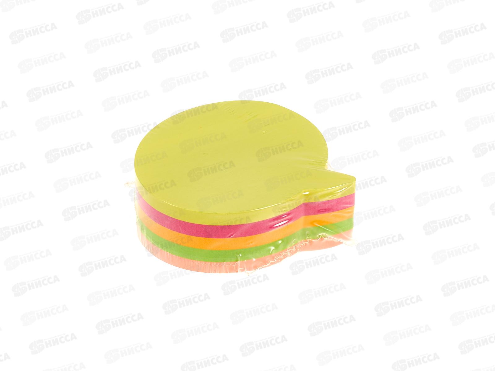 Блок липкий Alingar 76*76 Фигурное ассорти 5цв. 300л  AL3671 *12