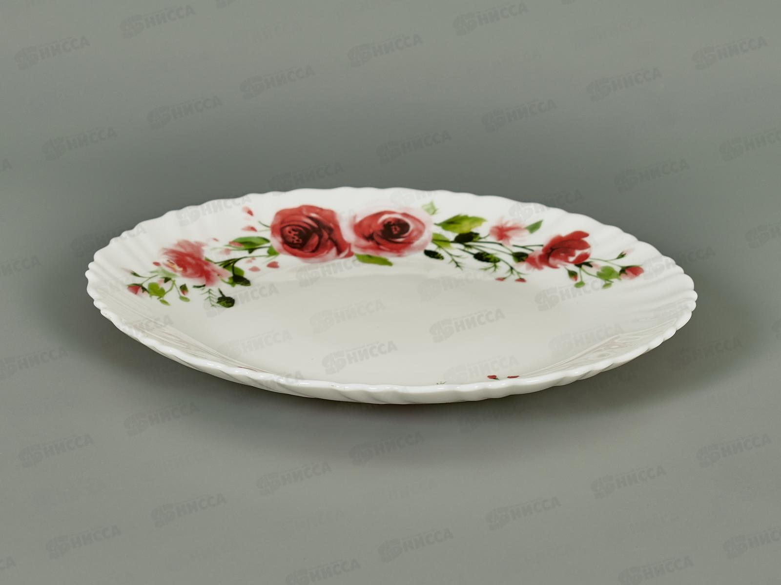Тарелка плоская JEWEL Роуз 19см, ПС0083-58