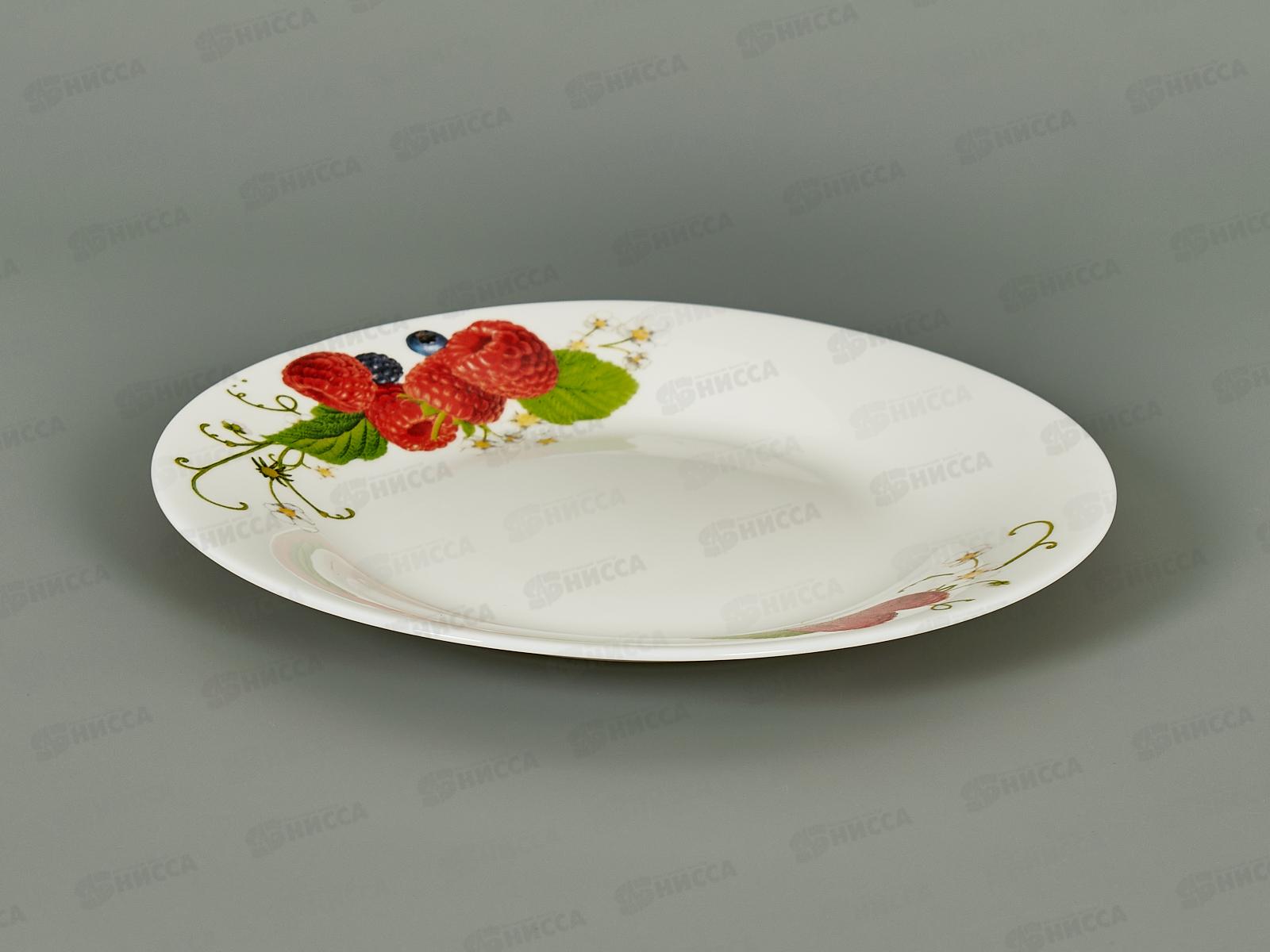 Тарелка плоская JEWEL Ягодка 17,7см (стеклокерамика), ПС00122-58