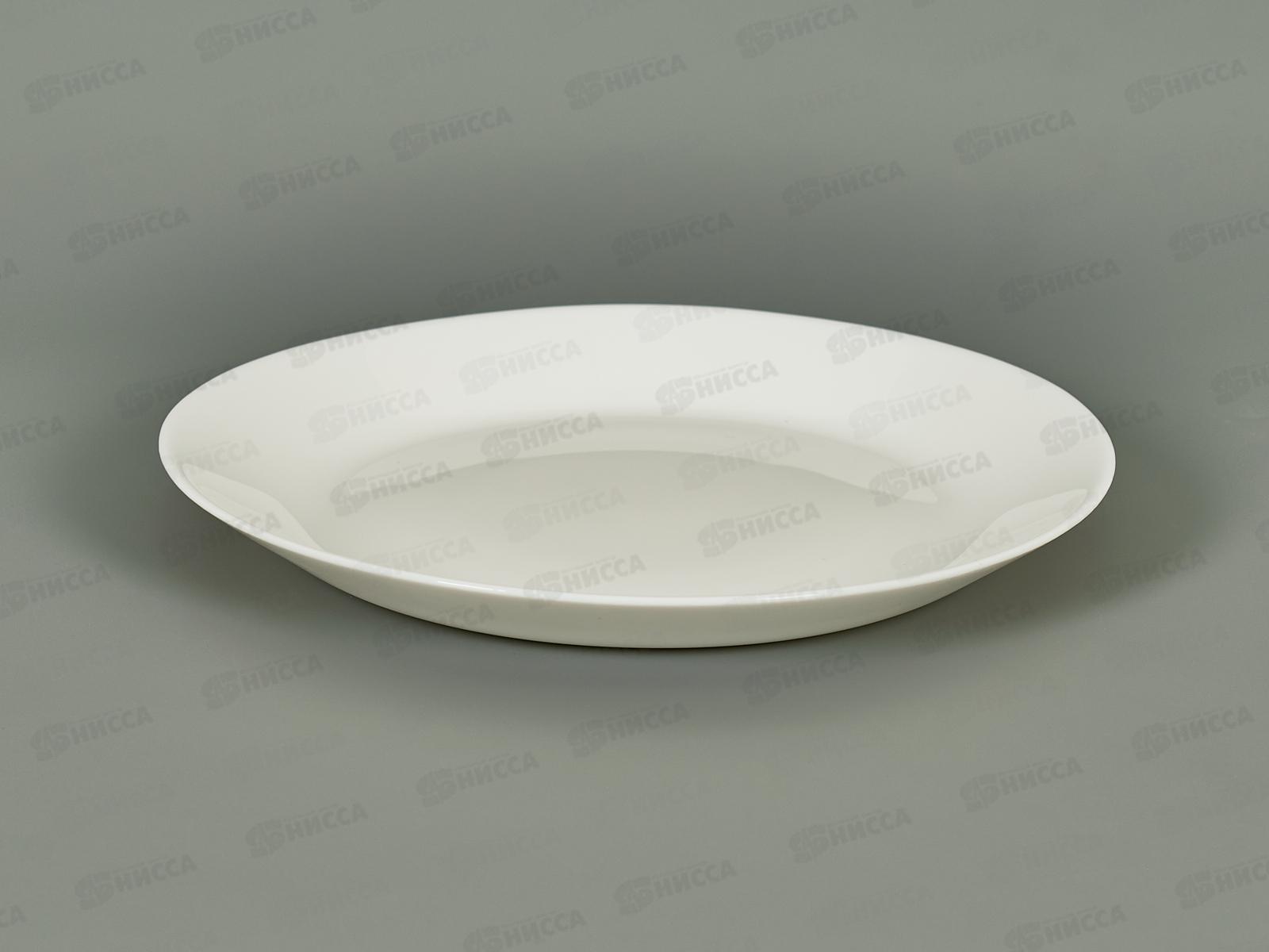 Тарелка плоская JEWEL White 19см (стеклокерамика), ПС00114-58