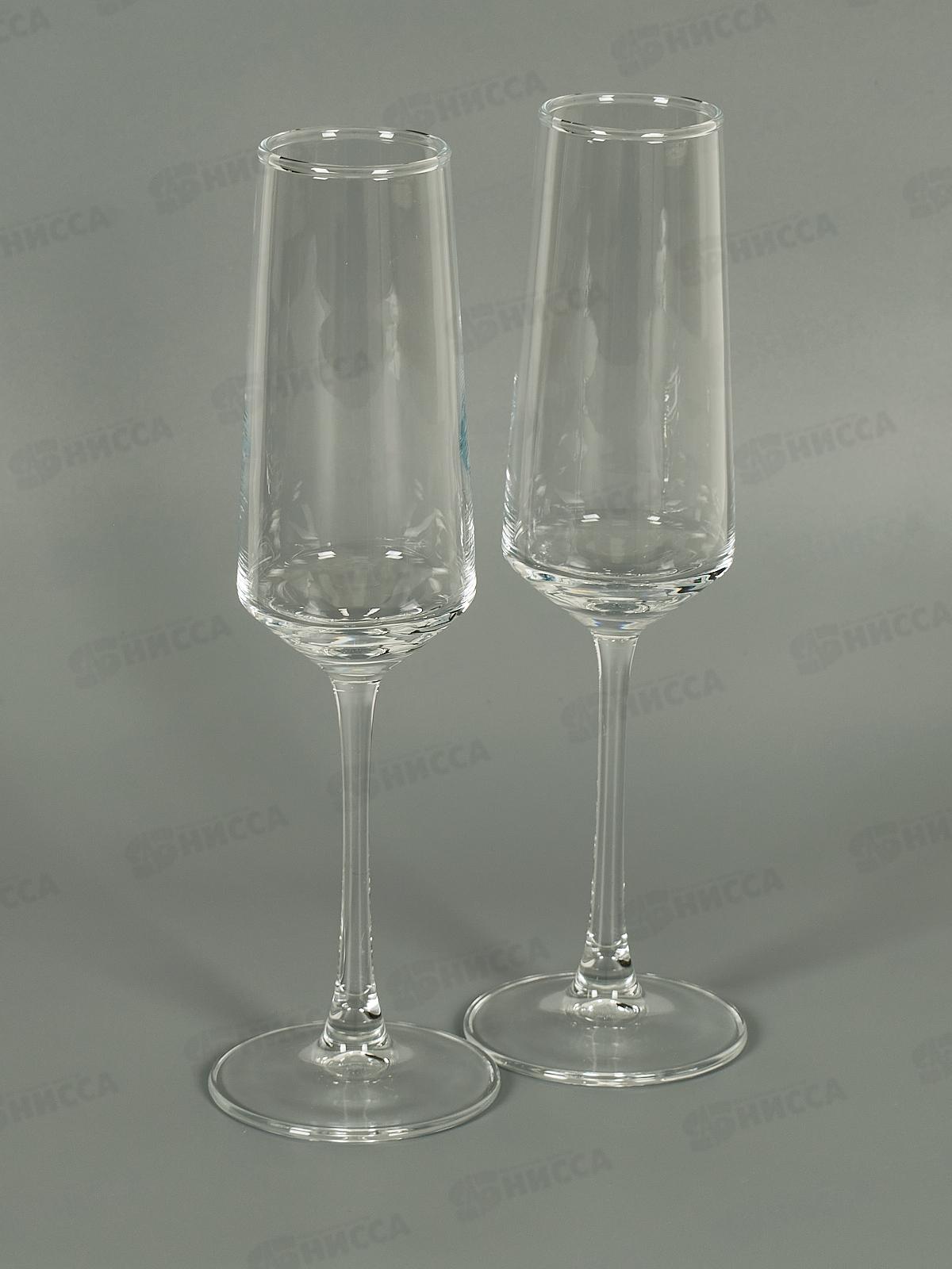 Набор бокалов для шампанского JEWEL Элегия 230мл, 2пред., ПС00120-58