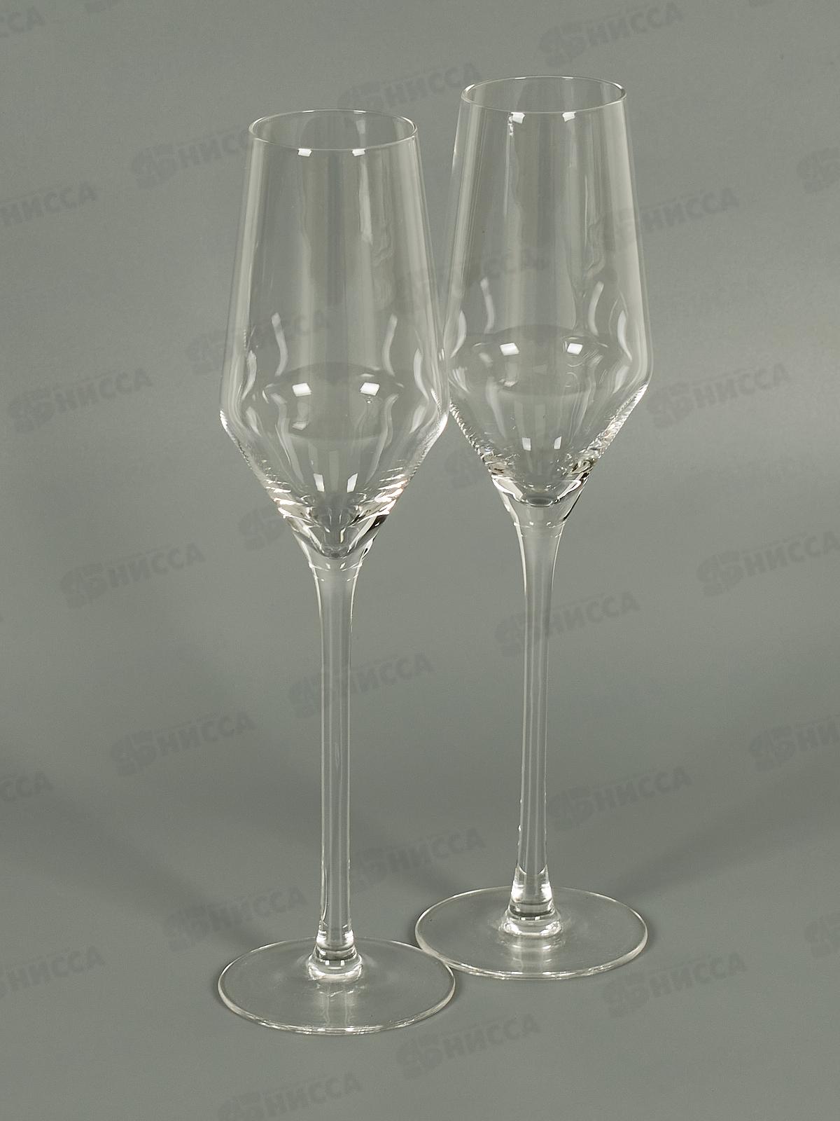 Набор бокалов для шампанского JEWEL Элегия 225мл, 2пред., ПС00132-58