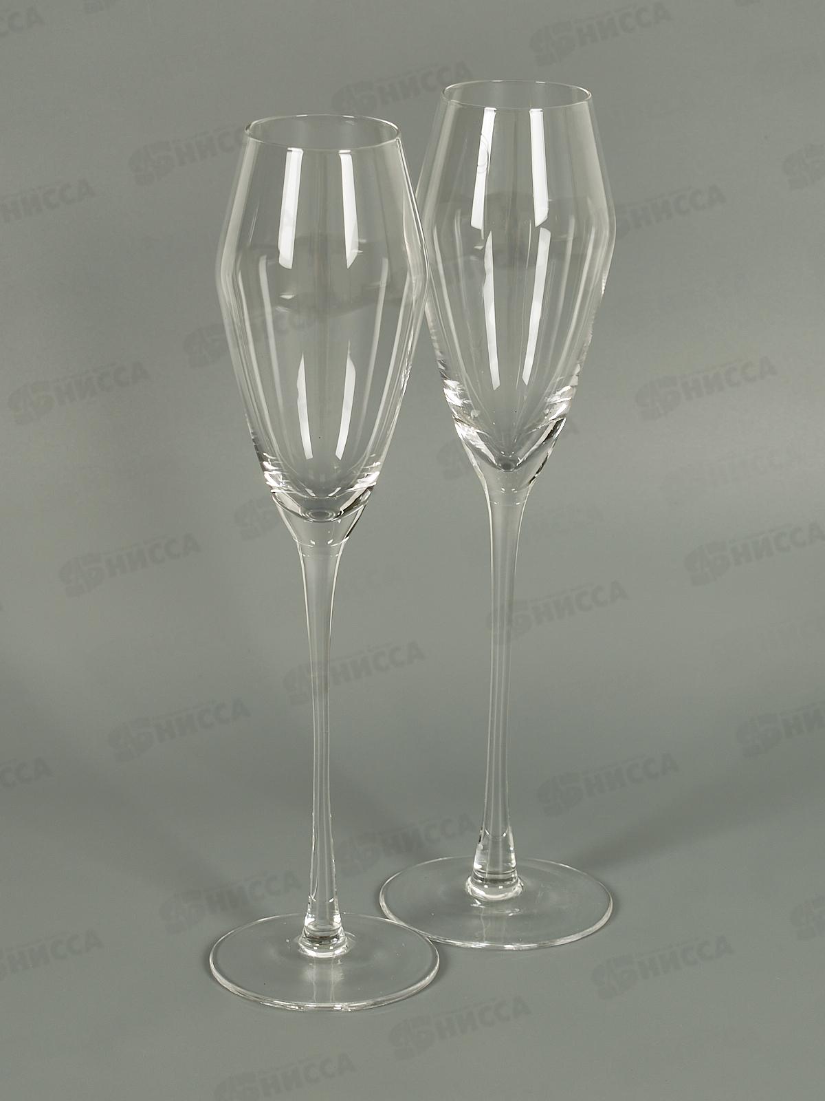 Набор бокалов для шампанского JEWEL Ода 220мл, 2пред., ПС00135-58 *8