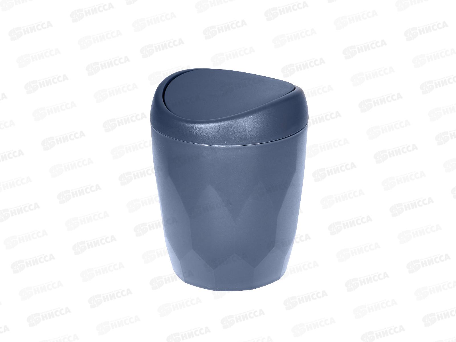 Контейнер д/мусора 1л &quotKeeplex Light" Косм серый KL500310026