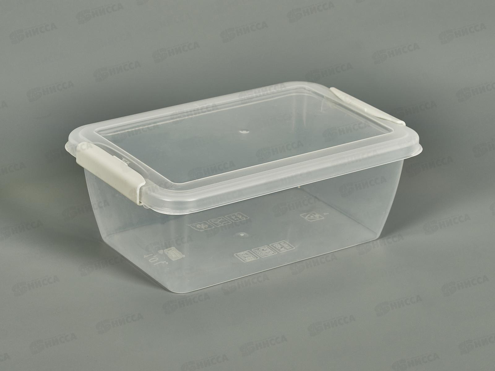 Контейнер д/прод. &quotHELSINKI&quot 1л прямоуг с защ РТ501210999 *20